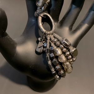 Silpada layered hematite bracelet